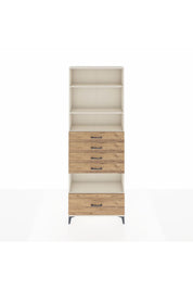 Arges Dolap 4 Raflı 5 Çekmeceli 88x30x243 - S33M030V3A