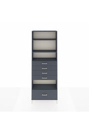 Arges Dolap 4 Raflı 5 Çekmeceli 88x30x243 - S33M030V5A