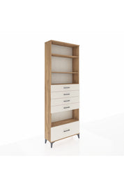 Arges Dolap 4 Raflı 5 Çekmeceli 88x30x243 - S33M030V7A