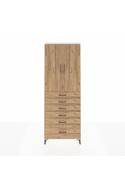 Arges Dolap 3 Raflı 6 Çekmeceli 2 Kapaklı 88x30x243 - S33M031V3A