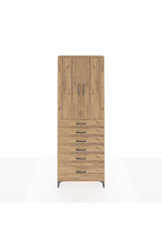 Arges Dolap 3 Raflı 6 Çekmeceli 2 Kapaklı 88x30x243 - S33M031V9A