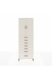 Arges Dolap 3 Raflı 7 Çekmeceli 2 Kapaklı 88x30x243 - S33M033V1A