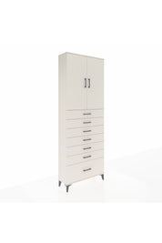 Arges Dolap 3 Raflı 7 Çekmeceli 2 Kapaklı 88x30x243 - S33M033V1A