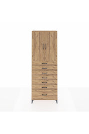 Arges Dolap 3 Raflı 7 Çekmeceli 2 Kapaklı 88x30x243 - S33M033V9A