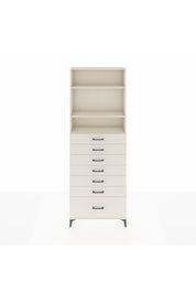 Arges Dolap 3 Raflı 7 Çekmeceli 88x30x243 - S33M034V1A