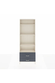 Arges Dolap 4 Raflı 2 Çekmeceli 88x30x243 - S33M036V2A