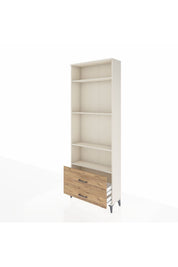 Arges Dolap 4 Raflı 2 Çekmeceli 88x30x243 - S33M036V3A