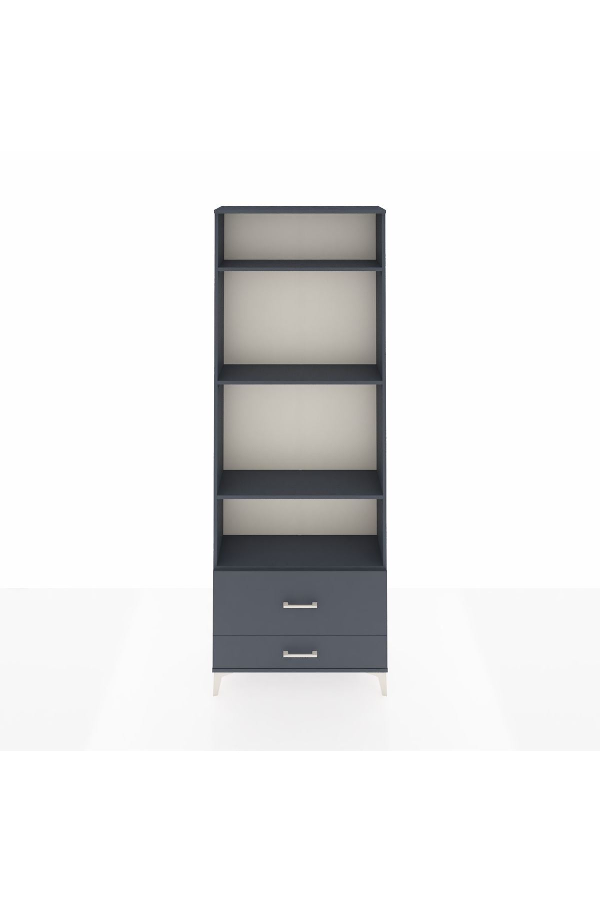 Arges Dolap 4 Raflı 2 Çekmeceli 88x30x243 - S33M036V5A