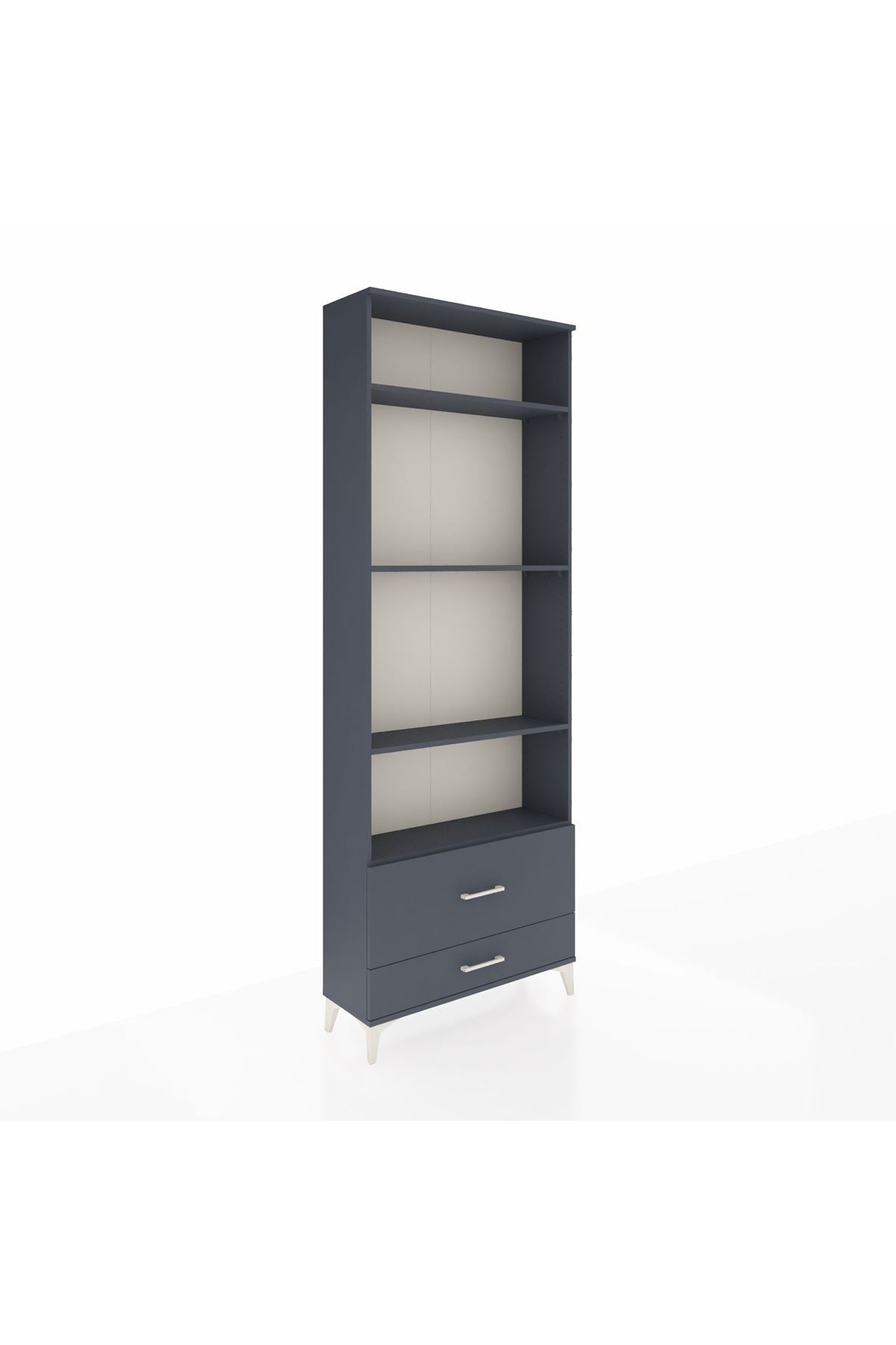 Arges Dolap 4 Raflı 2 Çekmeceli 88x30x243 - S33M036V5A