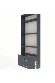 Arges Dolap 4 Raflı 2 Çekmeceli 88x30x243 - S33M036V5A