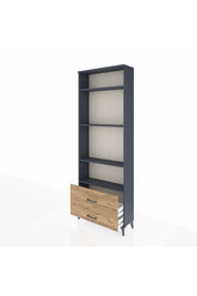 Arges Dolap 4 Raflı 2 Çekmeceli 88x30x243 - S33M036V6A