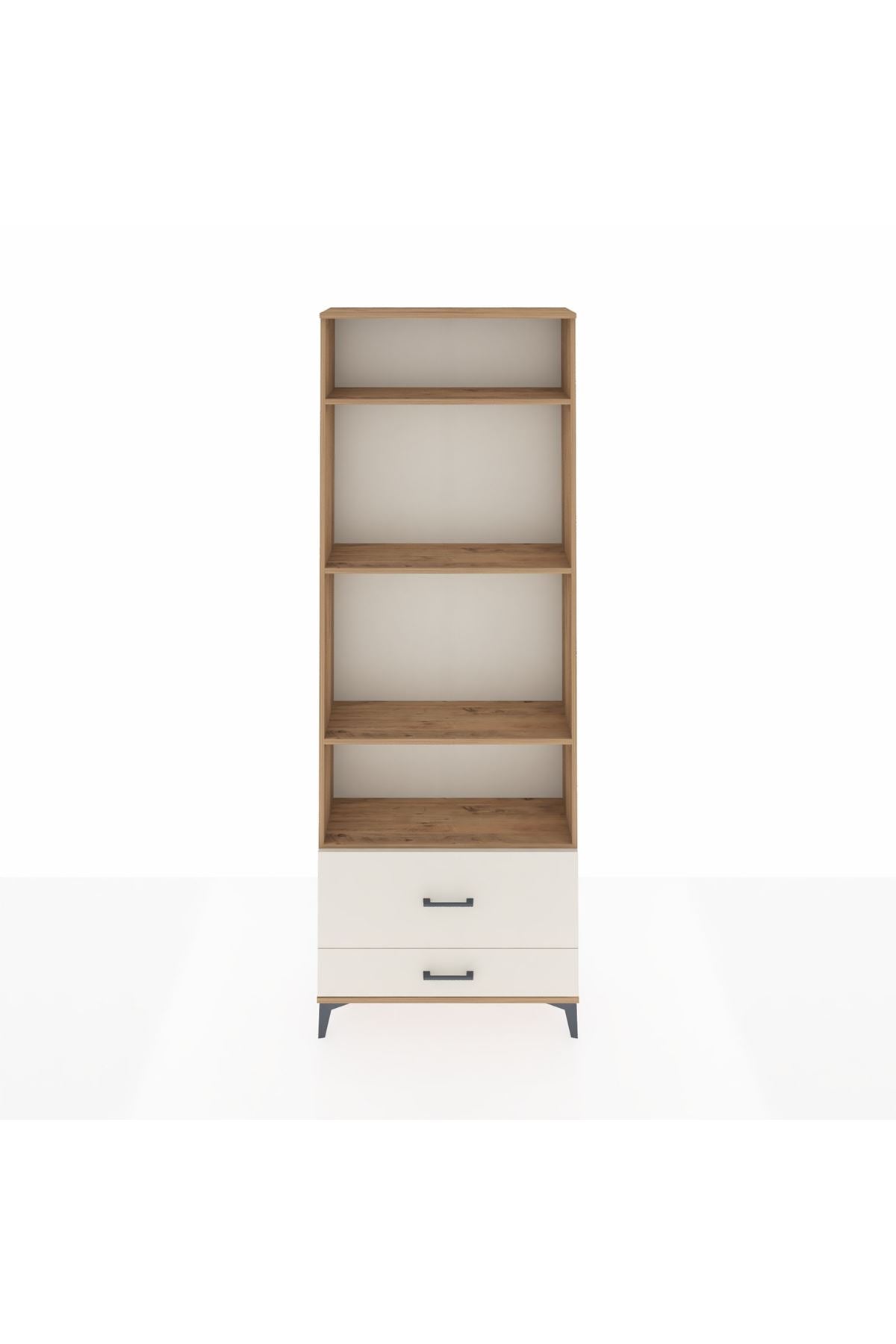 Arges Dolap 4 Raflı 2 Çekmeceli 88x30x243 - S33M036V7A