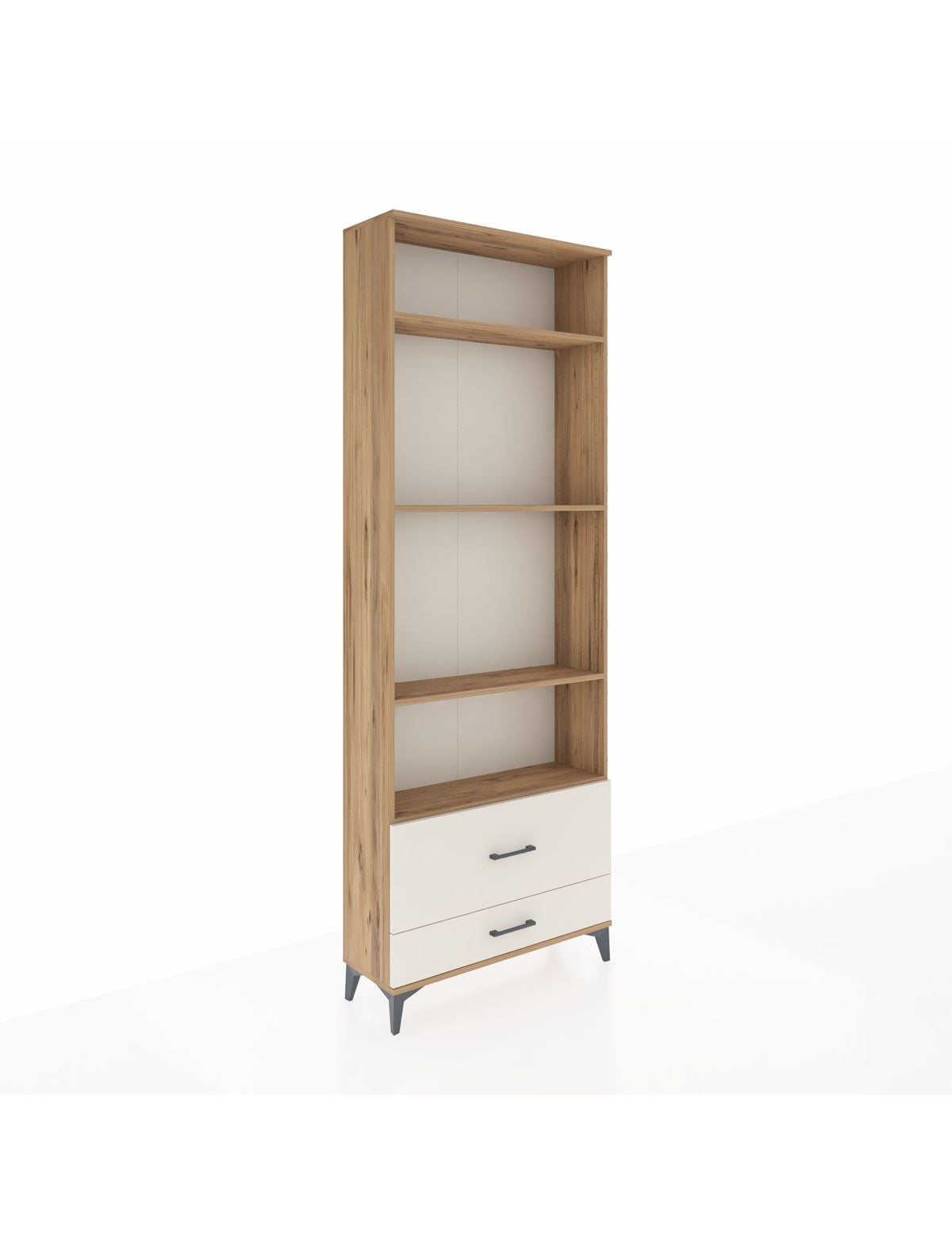 Arges Dolap 4 Raflı 2 Çekmeceli 88x30x243 - S33M036V7A