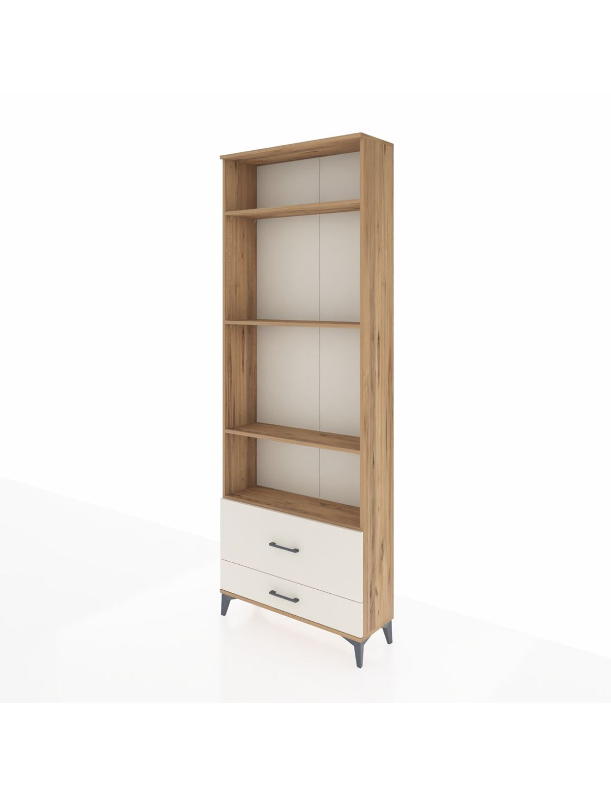 Arges Dolap 4 Raflı 2 Çekmeceli 88x30x243 - S33M036V7A