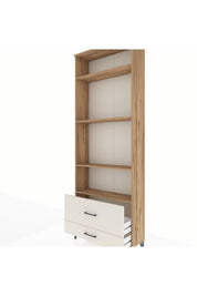 Arges Dolap 4 Raflı 2 Çekmeceli 88x30x243 - S33M036V7A