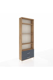 Arges Dolap 4 Raflı 2 Çekmeceli 88x30x243 - S33M036V8A