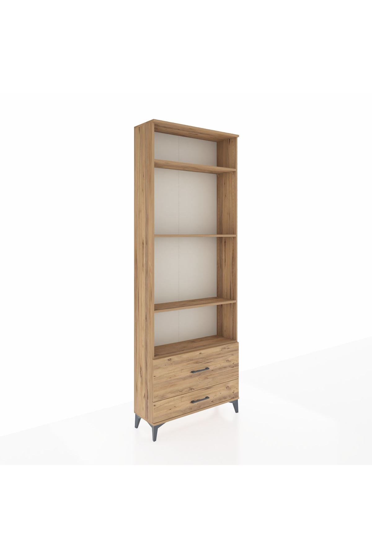 Arges Dolap 4 Raflı 2 Çekmeceli 88x30x243 - S33M036V9A
