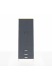 Arges Dolap 4 Raflı 3 Çekmeceli 2 Kapaklı 88x30x243 - S33M037V2A