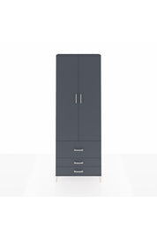 Arges Dolap 4 Raflı 3 Çekmeceli 2 Kapaklı 88x30x243 - S33M037V5A