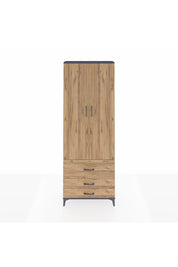 Arges Dolap 4 Raflı 3 Çekmeceli 2 Kapaklı 88x30x243 - S33M037V6A