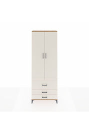 Arges Dolap 4 Raflı 3 Çekmeceli 2 Kapaklı 88x30x243 - S33M037V7A