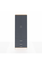 Arges Dolap 4 Raflı 3 Çekmeceli 2 Kapaklı 88x30x243 - S33M037V8A