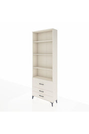 Arges Dolap 4 Raflı 3 Çekmeceli 88x30x243 - S33M038V1A
