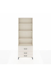 Arges Dolap 4 Raflı 3 Çekmeceli 88x30x243 - S33M038V1A