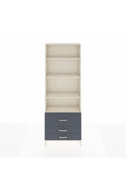 Arges Dolap 4 Raflı 3 Çekmeceli 88x30x243 - S33M038V2A