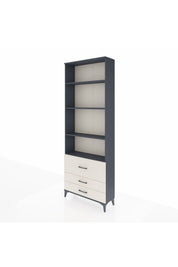 Arges Dolap 4 Raflı 3 Çekmeceli 88x30x243 - S33M038V4A