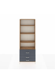 Arges Dolap 4 Raflı 3 Çekmeceli 88x30x243 - S33M038V8A