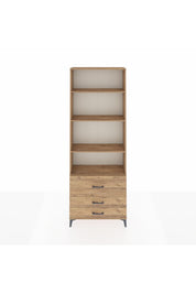Arges Dolap 4 Raflı 3 Çekmeceli 88x30x243 - S33M038V9A