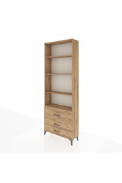 Arges Dolap 4 Raflı 3 Çekmeceli 88x30x243 - S33M038V9A
