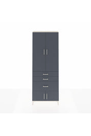Arges Dolap 3 Raflı 3 Çekmeceli 4 Kapaklı 88x30x243 - S33M039V2A