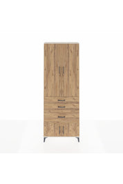 Arges Dolap 3 Raflı 3 Çekmeceli 4 Kapaklı 88x30x243 - S33M039V3A