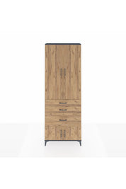 Arges Dolap 3 Raflı 3 Çekmeceli 4 Kapaklı 88x30x243 - S33M039V6A