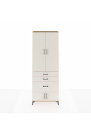 Arges Dolap 3 Raflı 3 Çekmeceli 4 Kapaklı 88x30x243 - S33M039V7A