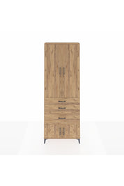 Arges Dolap 3 Raflı 3 Çekmeceli 4 Kapaklı 88x30x243 - S33M039V9A
