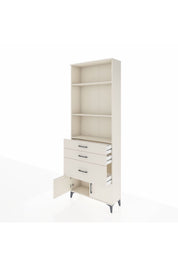 Arges Dolap 3 Raflı 3 Çekmeceli 2 Kapaklı 88x30x243 - S33M040V1A