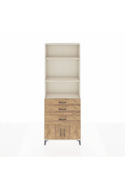 Arges Dolap 3 Raflı 3 Çekmeceli 2 Kapaklı 88x30x243 - S33M040V3A