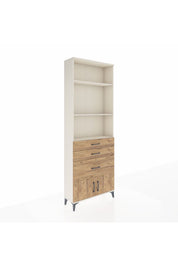 Arges Dolap 3 Raflı 3 Çekmeceli 2 Kapaklı 88x30x243 - S33M040V3A