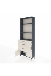 Arges Dolap 3 Raflı 3 Çekmeceli 2 Kapaklı 88x30x243 - S33M040V4A
