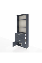 Arges Dolap 3 Raflı 3 Çekmeceli 2 Kapaklı 88x30x243 - S33M040V5A