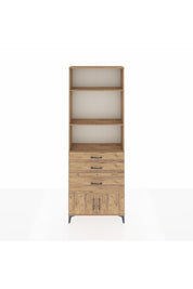 Arges Dolap 3 Raflı 3 Çekmeceli 2 Kapaklı 88x30x243 - S33M040V9A