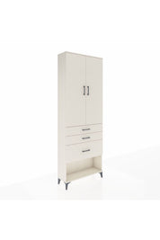 Arges Dolap 3 Raflı 3 Çekmeceli 2 Kapaklı 88x30x243 - S33M041V1A