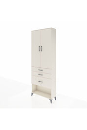 Arges Dolap 3 Raflı 3 Çekmeceli 2 Kapaklı 88x30x243 - S33M041V1A