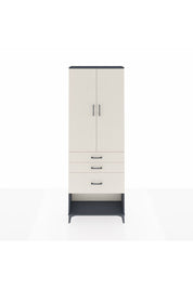 Arges Dolap 3 Raflı 3 Çekmeceli 2 Kapaklı 88x30x243 - S33M041V4A