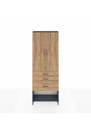 Arges Dolap 3 Raflı 3 Çekmeceli 2 Kapaklı 88x30x243 - S33M041V6A