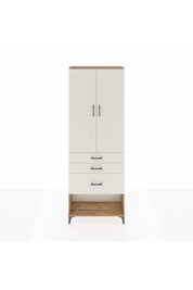 Arges Dolap 3 Raflı 3 Çekmeceli 2 Kapaklı 88x30x243 - S33M041V7A