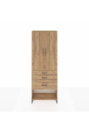 Arges Dolap 3 Raflı 3 Çekmeceli 2 Kapaklı 88x30x243 - S33M041V9A